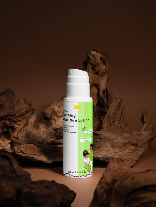 “Luro Soothing After-Sun Lotion | Cooling & Hydrating Relief”❄️💛