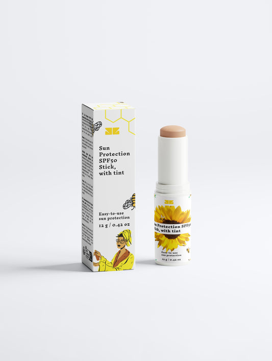 Luro Sun Protection SPF50 Tinted Stick | Glow + Shield🛡️💛