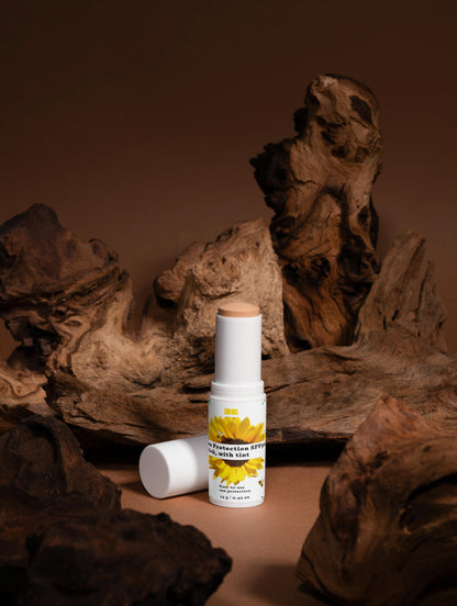 Luro Sun Protection SPF50 Tinted Stick | Glow + Shield🛡️💛